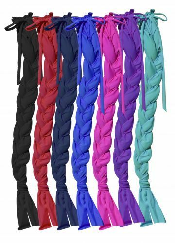 Showman Braid-in Horse Tail Bag Durable Lycra® 42" Long With Drawstring Top