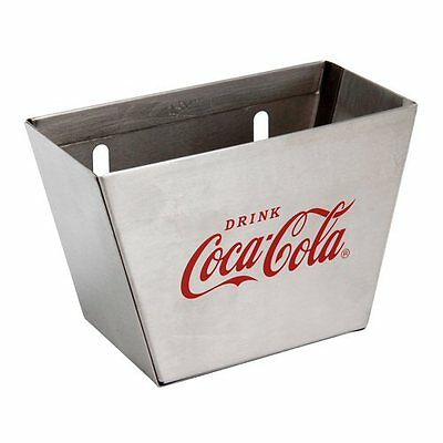 Tablecraft Coca-cola / Coke Stainless Steel Wall Mount Bottle Cap Catcher