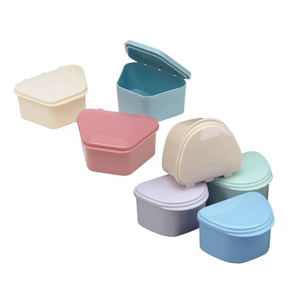 Dental Denture Box Case Carrier Assorted Color Ship From Chicago